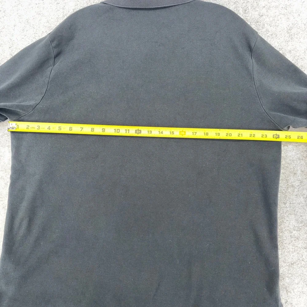 Polo Ralph Lauren Mens XXL Black Short Sleeve Cotton Pony Logo Polo Shirt